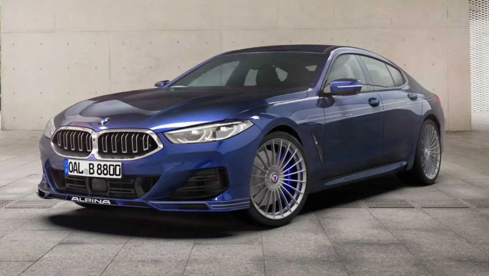 Alpina B8 Gran Coupe po liftingu. Najważniejsze pozostało bez zmian