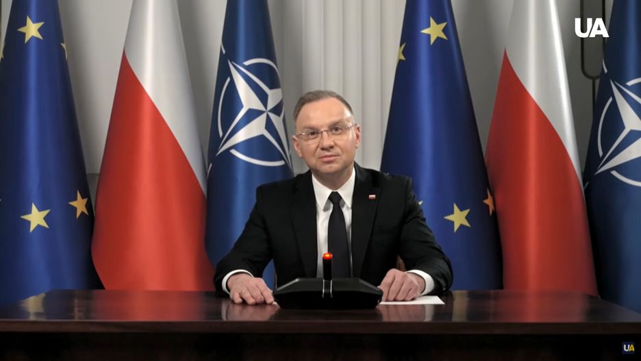 Prezydent Duda na szczycie "Wspieramy Ukrainę" 