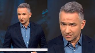 Rafał Patyra zniknął z TVP. Teraz zadebiutował w "Expressie Republiki". Przywitanie z widzami? Wymowne