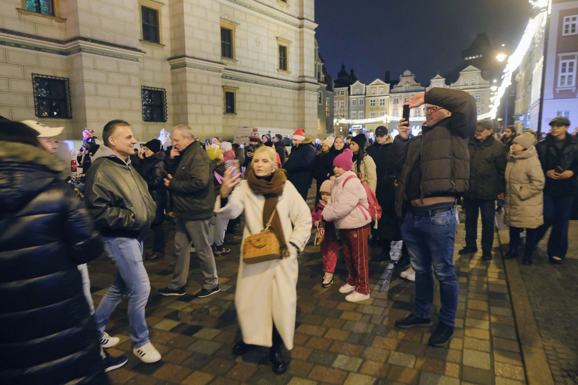 Choinka na Starym Rynku w Poznaniu