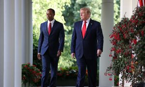 Trump reaguje na głośny wypadek. Tiger Woods w tarapatach