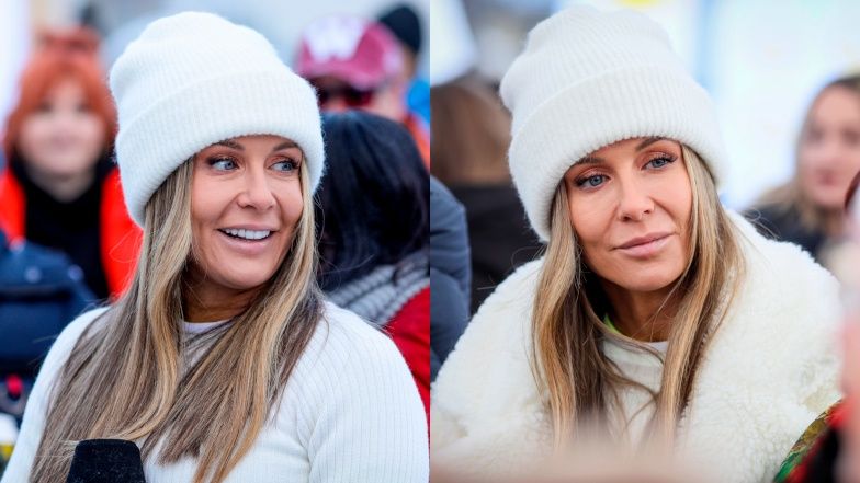 Małgorzata Rozenek w zimowym wydaniu "Dzień Dobry TVN"