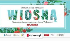 Cyfrowa prenumerata "Gazety Wyborczej" tańsza o 40 procent
