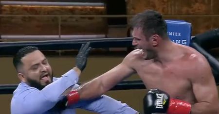 Bokser ruszył na sędziego. Jego reakcja była zaskakująca