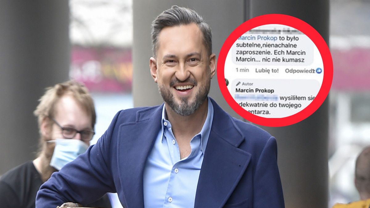 Marcin Prokop rozczarował fanów