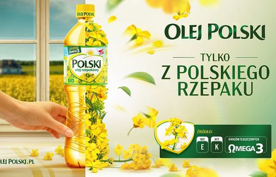 H2O Creative z kampanią Oleju Polskiego