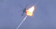 Pilot Mi-8 nie miał szans. Moment zestrzelenia rosyjskiego śmigłowca