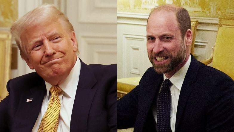 Trump's Paris protocol slip: Meets Prince William, stirs buzz