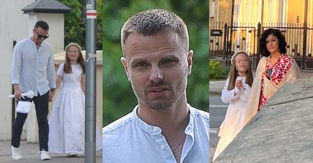Katarzyna Cichopek i Marcin Hakiel wspierają córkę na mszy w ramach Białego Tygodnia. Wzorowi rodzice? (ZDJĘCIA)