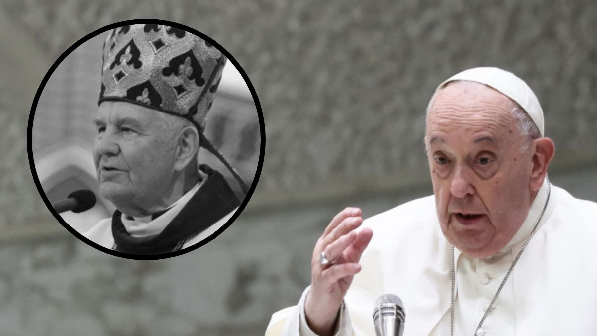 Papież, mimo choroby, pożegnał biskupa Romaniuka