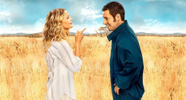 Drew Barrymore i Adam Sandler w komedii "Blended"