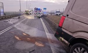 Śmiertelny wypadek na DK78 w Prząsławiu. Nie żyje 35-letni kierowca