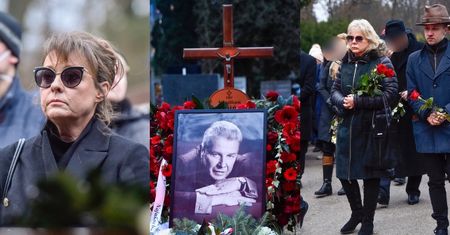 Pogrzeb Emiliana Kamińskiego. Aktor spoczął na warszawskich Powązkach (ZDJĘCIA)