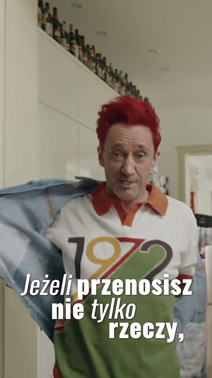 Michał Wiśniewski dokumentuje przeprowadzkę