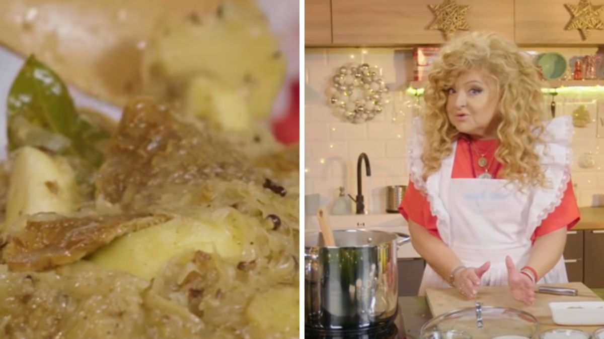 Magda Gessler zdradziła przepis na wigilijną kapustę z grzybami