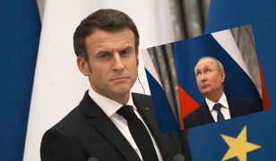 Macron rozmawiał z Putinem o sytuacji w Mariupolu. "Ogromne zaniepokojenie" i kuriozalny komunikat Kremla