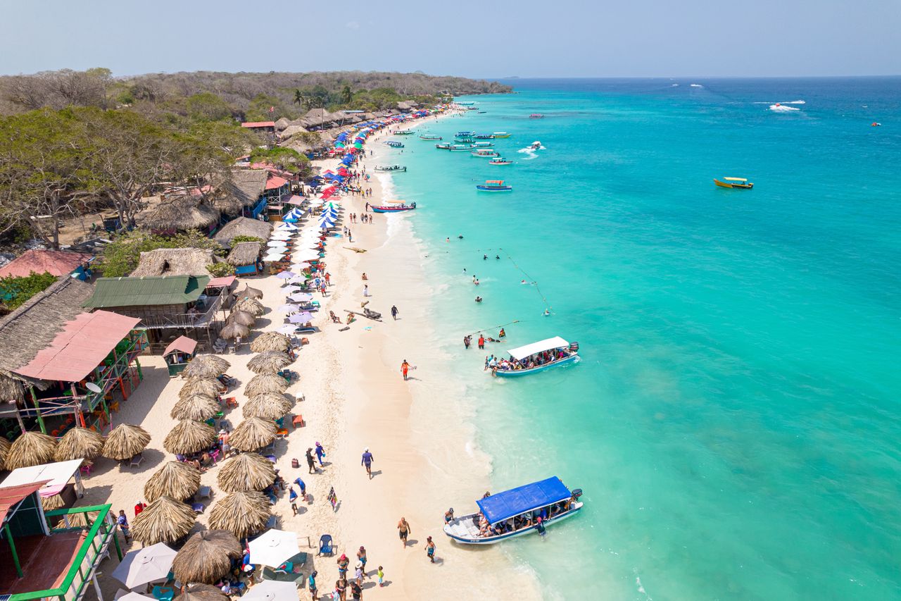 Kolumbia kusi rajskimi plażami