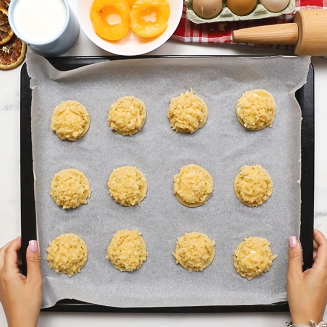 The homemade cookies are almost ready.