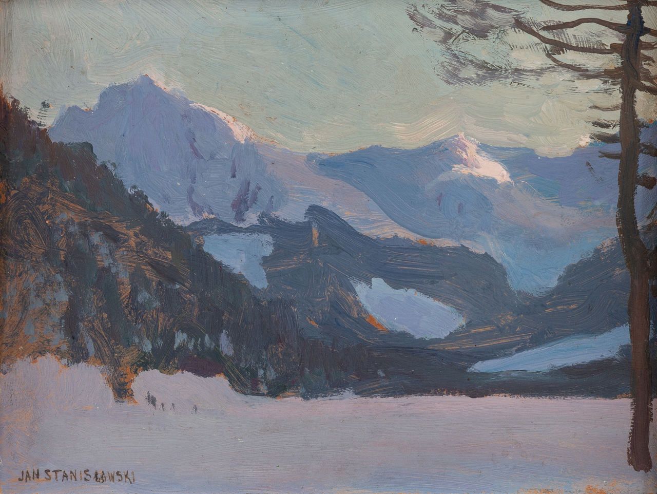 Jan Stanisławski, W Tatrach