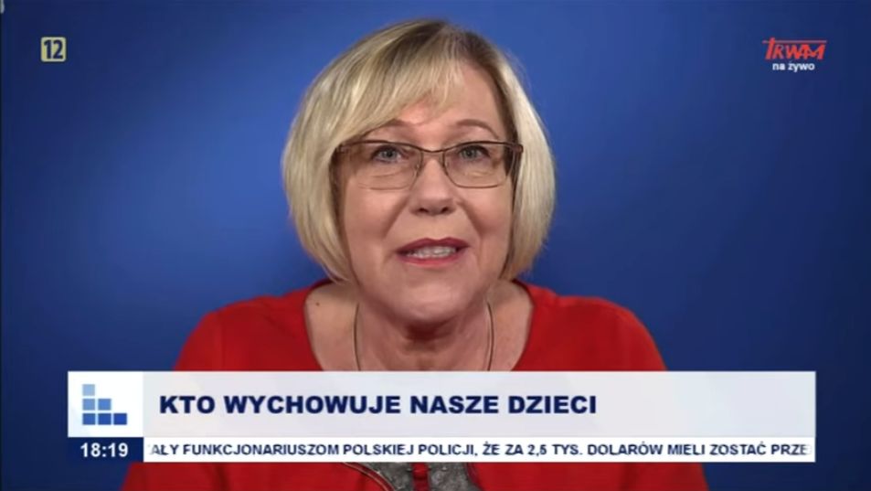 Małopolska kurator oświaty o "ideologii" i opozycji w TV Trwam. "Niszczy młodych ludzi"