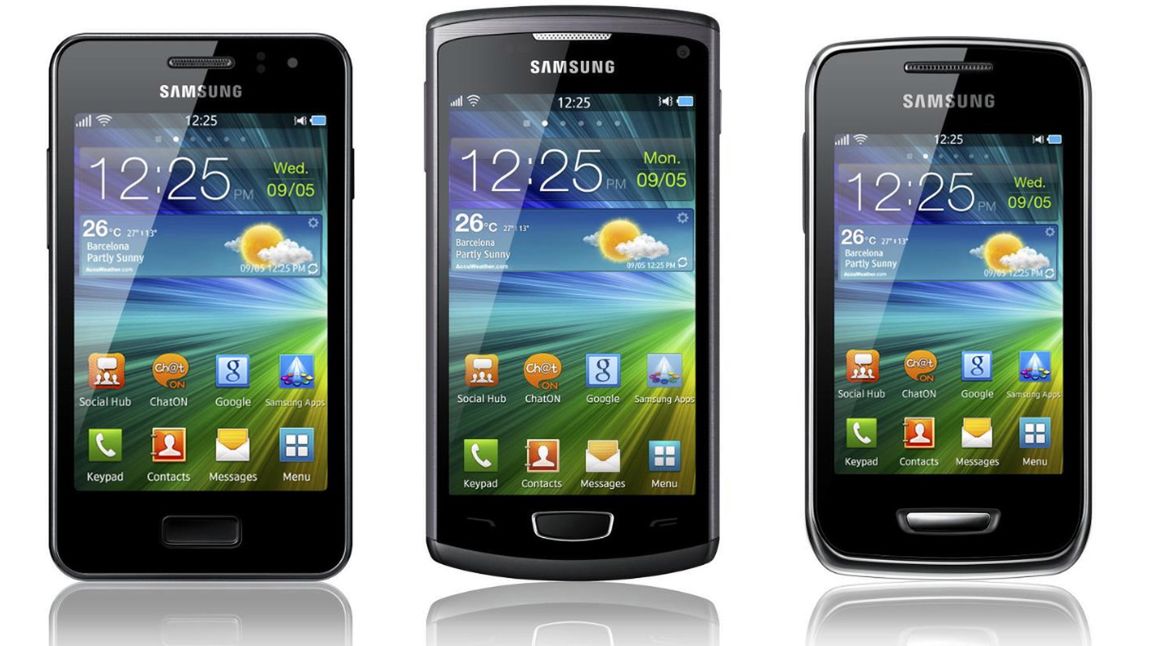 Samsung Wave 3, Wave Y oraz Wave M - nowa linia smartfonów z bada OS 1