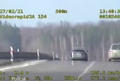 Kierowca pędził prawie 240 km/h. "Mandat by nie wystarczył"