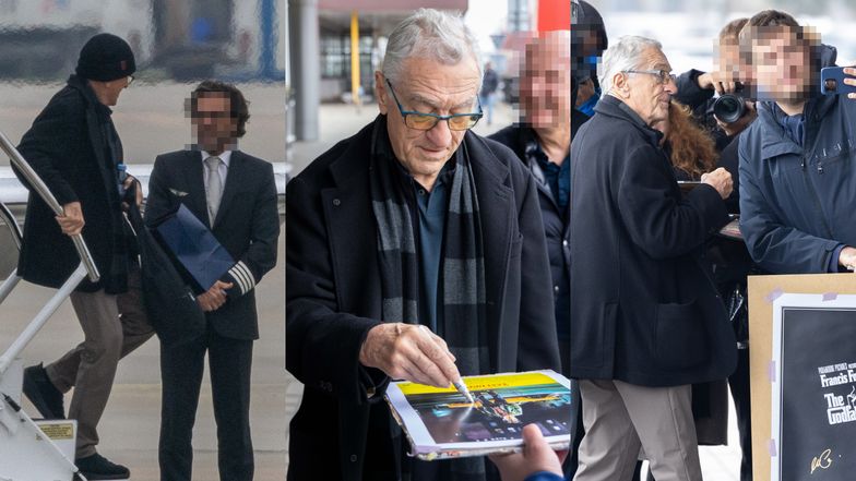 Robert De Niro przyleciał do Polski. Tak go przywitano