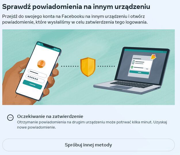 Oszuści wyświetlają fałszywy komunikat, który ma uśpić czujność użytkowników