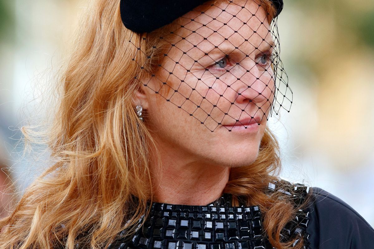 Sarah Ferguson żegna królową Elżbietę II