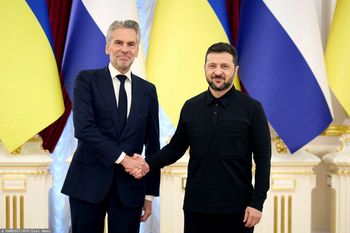 Zełenski: prosimy Holandię o dodatkową pomoc