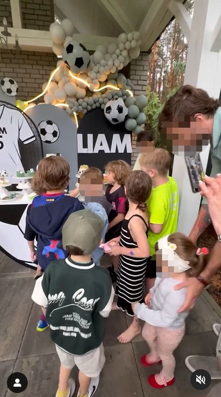 Marina i Wojtek Szczęśni świętują szóste urodziny Liama