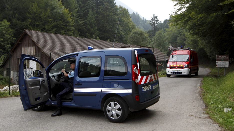 Okolice miejsca śmierci rodziny turystów w Alpach