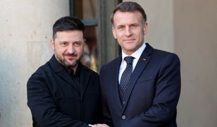 Zełenski w Pałacu Elizejskim. Startuje szczyt koalicji chętnych