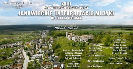 Koncert na zamku w Janowcu. Mury wypełnią się muzyką i śpiewem