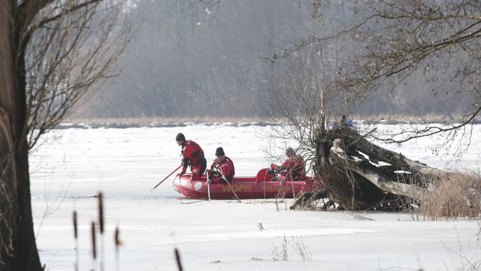 Wznowiono poszukiwania ciała Jana Lityńskiego, który utonął w Narwii. 