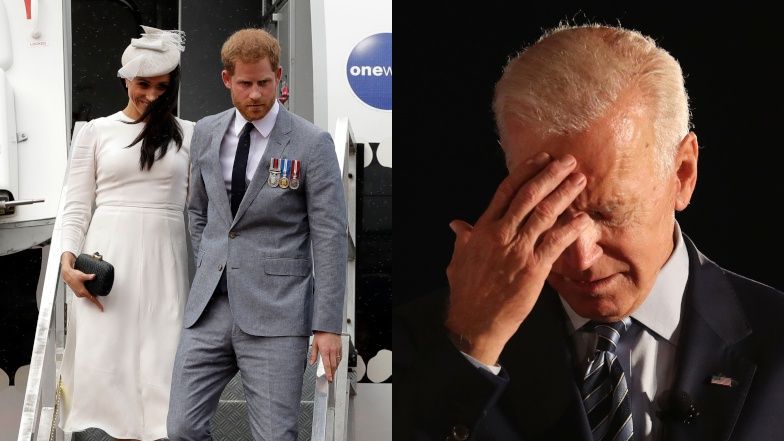 Książę Harry i Meghan Markle odrzuceni przez prezydenta Bidena