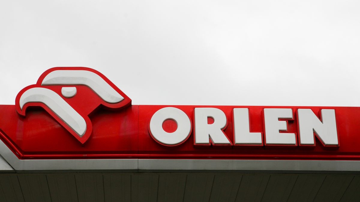 An Orlen gas station is seen on the street in Krakow, Poland, on February 4, 2024. (Photo by Klaudia Radecka/NurPhoto via Getty Images)