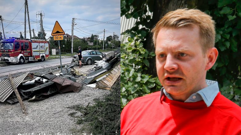 Rodzinny dom Rafała Zawieruchy ZNISZCZONY po przejściu nawałnicy. Aktor pokazał zdjęcie: "Straty ogromne" (FOTO)