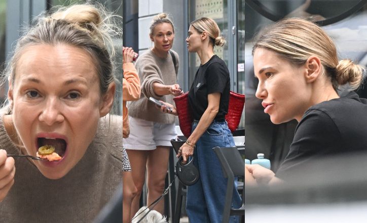 Sonia i Maja Bohosiewicz nadrabiają zaległości podczas lanczu