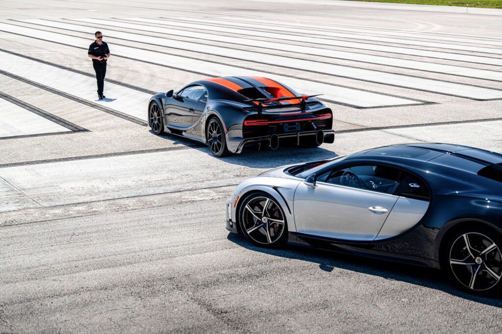 Bugatti Chiron na torze