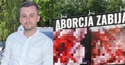Dziennikarz TVN ostro o plakacie "Stop Aborcji": "PORĄBAŁO WAS? Upadliście na głowę?"