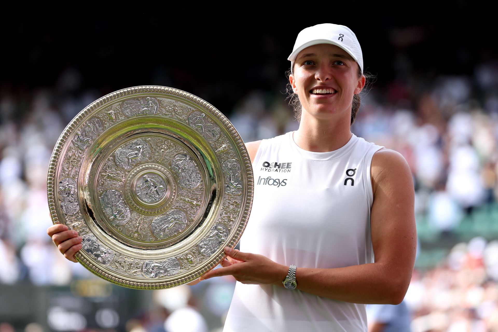 Iga Świątek zapłaci wysoki podatek od wygranej w Wimbledonie