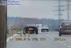 Wrocław. 221 km/h na trasie S8. Pirat drogowy schwytany