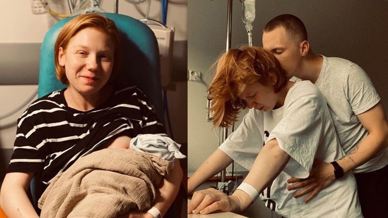 Marianna Gierszewska opisuje poród 