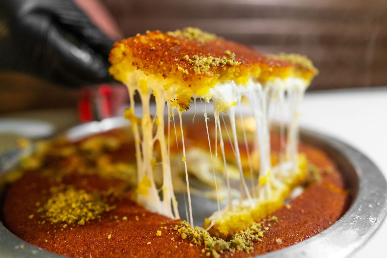 Knafeh: Das süße Geheimnis der historischen Stadt Nablus