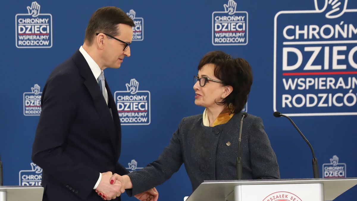 Mateusz Morawiecki, Elżbieta Witek 2023