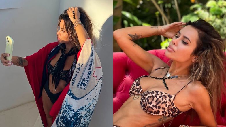 Natalia Siwiec wygina się w panterkowym bikini