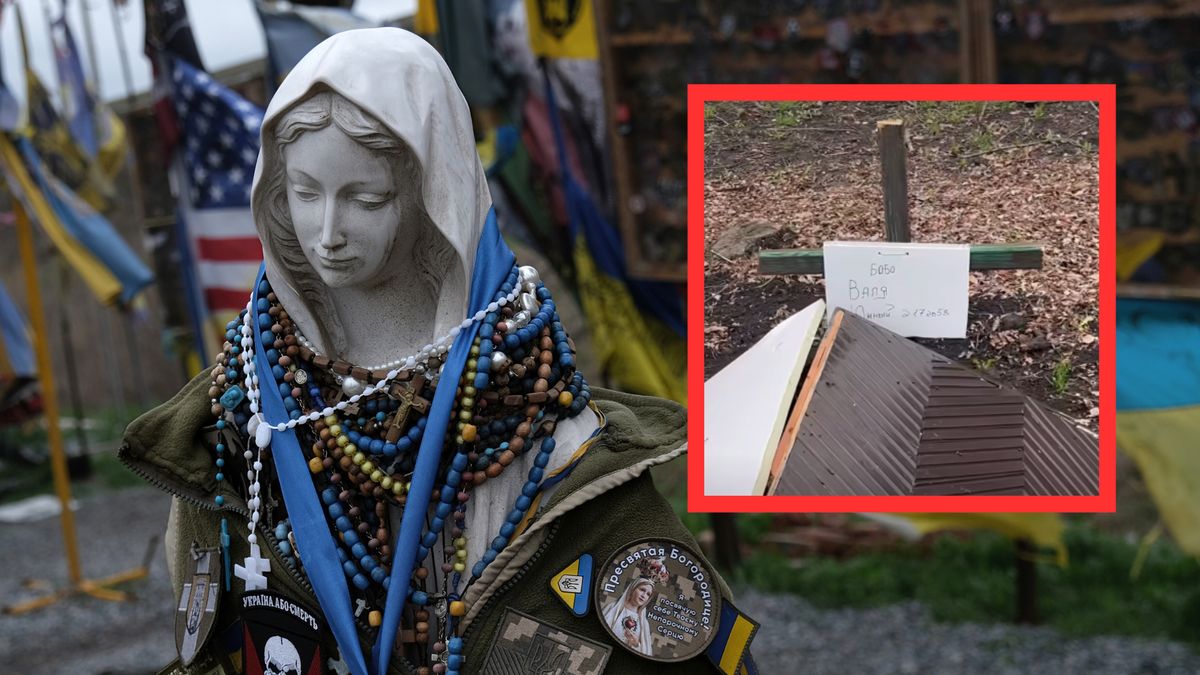 Groby zaczęły się pojawiać między budynkami