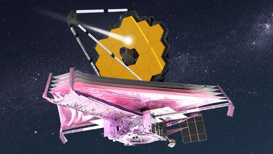 Mikrometeoroid uderzył w główne lustro JWST.