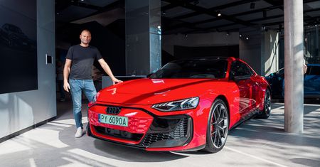 Audi RS e-tron GT pokazuje, gdzie jest granica dla elektryków. Jego zawieszenie ma więcej mocy niż Polonez Caro